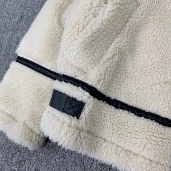 Loose matching color all matching lamb velvet coat deerskin velvet linin jacket - Picture 3 of 5